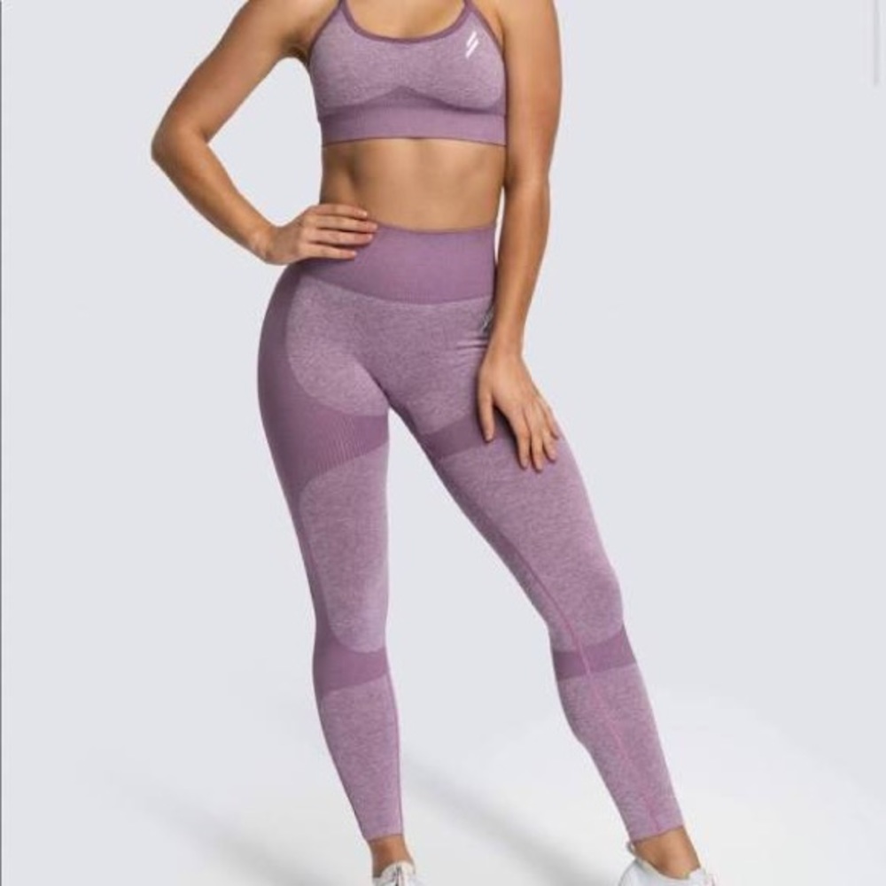 Do You Even purple leggings